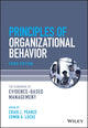 Book cover of: Principles of Organizational Behavior. By: Edwin A. Locke