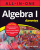 Book cover of: Algebra I All-in-One For Dummies. By: Mary Jane Sterling