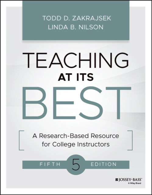 Book cover of: Teaching at Its Best. By: Zakrajsek