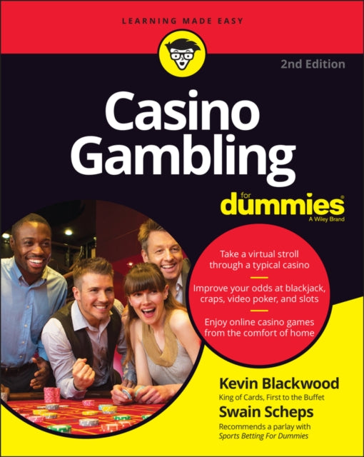 Book cover of: Casino Gambling For Dummies. By: Swain Scheps