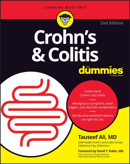 Book cover of: Crohn's and Colitis For Dummies. By: Tauseef Ali