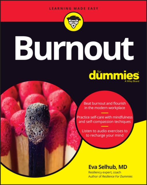 Book cover of: Burnout For Dummies. By: Eva M. Selhub