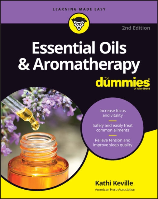 Book cover of: Essential Oils & Aromatherapy For Dummies. By: Keville