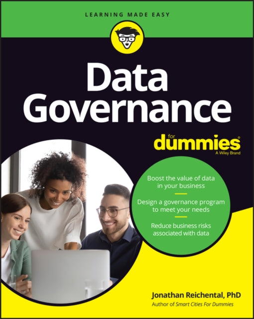 Book cover of: Data Governance For Dummies. By: Jonathan Reichental