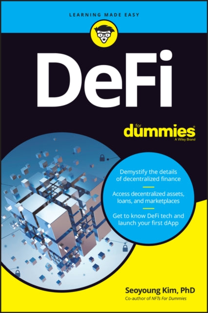 Book cover of: DeFi For Dummies. By: Seoyoung Kim