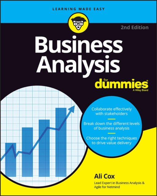 Book cover of: Business Analysis For Dummies. By: Alison Cox