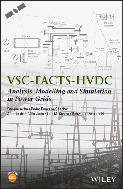 Book cover of: VSC-FACTS-HVDC. By: Enrique E. Acha