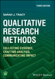 Book cover of: Qualitative Research Methods. By: Tracy
