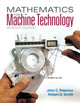 Book cover of: Mathematics for Machine Technology. By: Peterson, John C.