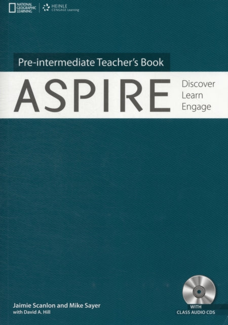 Book cover of: Aspire Pre-Intermediate: Teacher's Book with Audio CD. By: Paul Dummett