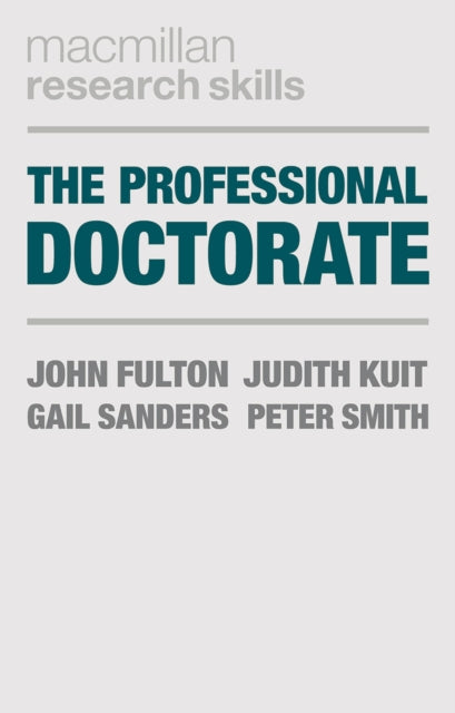 Book cover of: Professional Doctorate