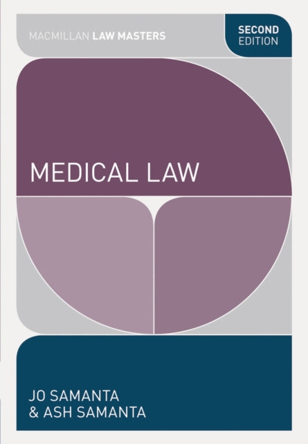 Book cover of: Medical Law. By: Jo Samanta