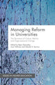 Book cover of: Managing Reform in Universities. By: Bjørn Stensaker