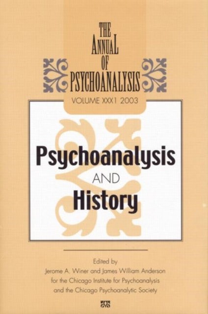Book cover of: Annual of Psychoanalysis, V. 31. By: Jerome A. Winer