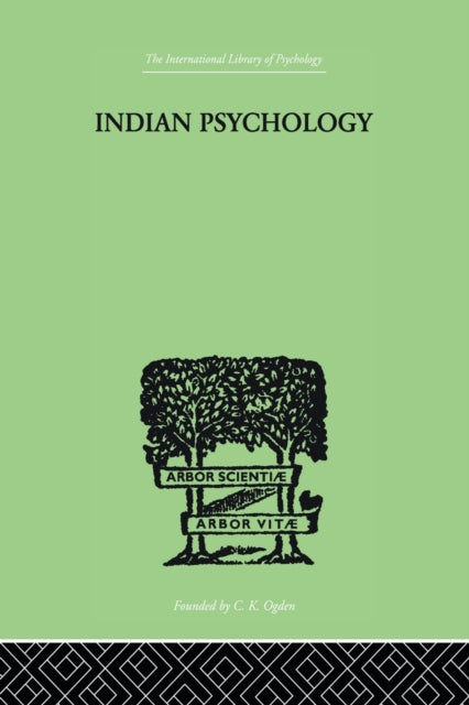 Book cover of: Indian Psychology Perception. By: Sinha, Jadunath, Jadunath