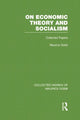 Book cover of: On Economic Theory & Socialism. By: Maurice Dobb