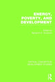 Book cover of: Energy, Poverty, and Development. By: Benjamin K. Sovacool