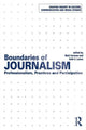 Book cover of: Boundaries of Journalism. By: Matt Carlson