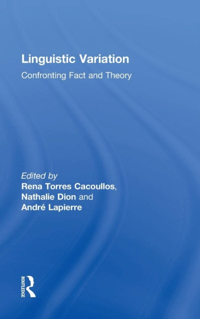 Book cover of: Linguistic Variation. By: Rena Torres Cacoullos