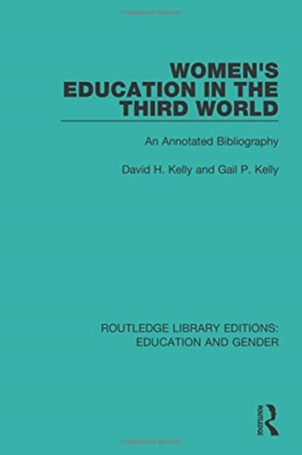Book cover of: Women's Education in the Third World. By: David H. Kelly