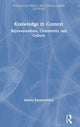 Book cover of: Knowledge in Context. By: Sandra Professor Jovchelovitch