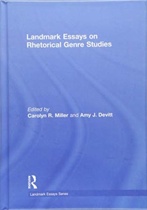Landmark Essays on Rhetorical Genre Studies