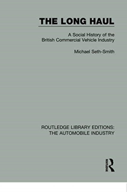 Book cover of: Long Haul. By: Michael Seth-Smith