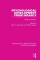 Book cover of: Psychological Development From Infancy. By: Marc H. Bornstein