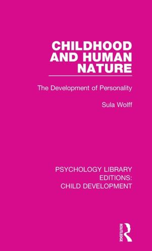 Childhood and Human Nature