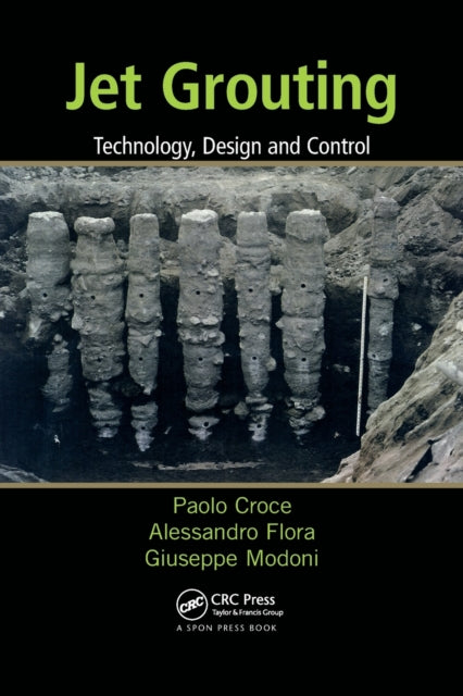 Book cover of: Jet Grouting. By: Paolo Croce