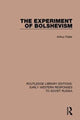 Book cover of: Experiment of Bolshevism. By: Arthur Feiler