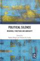 Book cover of: Political Silence. By: Sophia Dingli