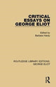 Book cover of: Critical Essays on George Eliot. By: Barbara Hardy