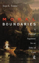 Book cover of: Moral Boundaries. By: Joan Tronto