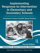 Book cover of: Implementing Response-to-Intervention in Elementary and Secondary Schools. By: Matthew K. Burns