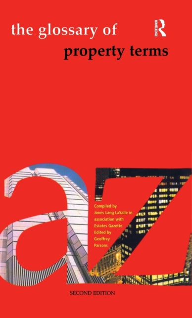 Book cover of: Glossary of Property Terms. By: Geoffrey Parsons