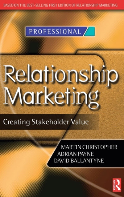 Book cover of: Relationship Marketing. By: Martin Christopher