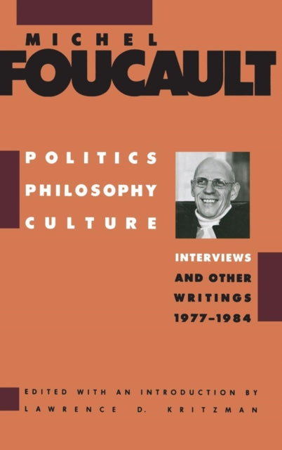 Book cover of: Politics, Philosophy, Culture. By: Michel Foucault