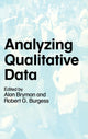 Book cover of: Analyzing Qualitative Data. By: Alan Bryman
