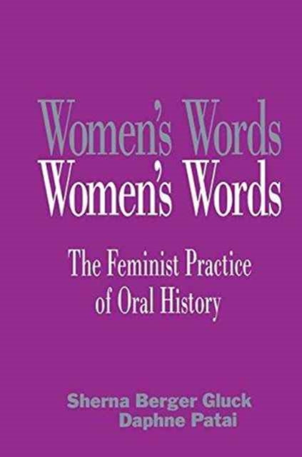 Book cover of: Women's Words. By: Sherna Berger Gluck