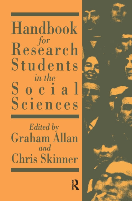 Book cover of: Handbook for Research Students in the Social Sciences. By: Graham Allan