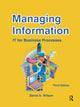 Book cover of: Managing Information. By: Wilson, David A.