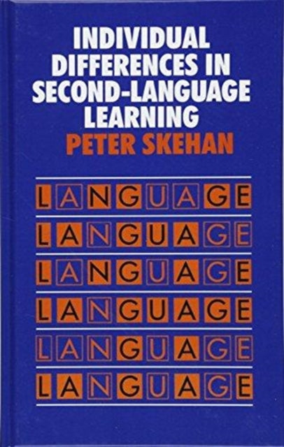 Book cover of: Individual Differences in Second Language Learning. By: Peter Skehan