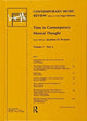 Book cover of: Time in Contemporary Musical Thought. By: Jonathan D. Kramer