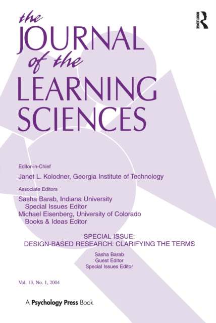 Book cover of: Design-based Research. By: Sasha A. Barab