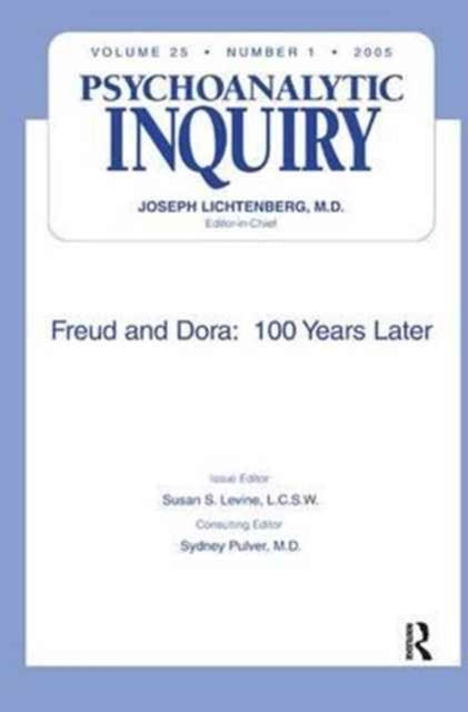Book cover of: Freud and Dora: 100 Years Later. By: Susan S. Levine