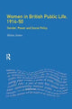 Book cover of: Women in British Public Life, 1914 - 50. By: Helen Jones