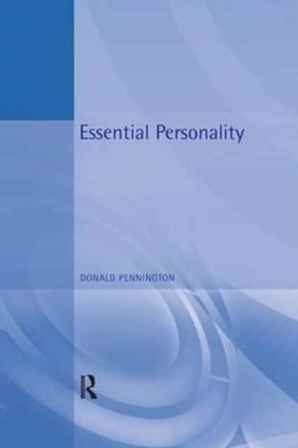Book cover of: Essential Personality. By: Donald Pennington