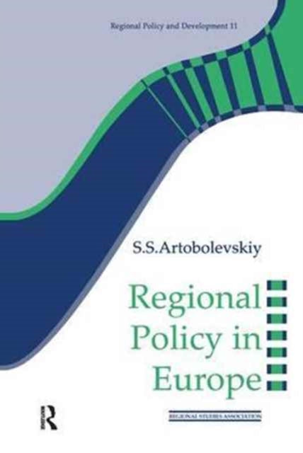 Book cover of: Regional Policy in Europe. By: S. S. Artobolevskiy