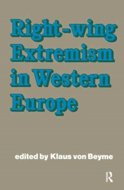 Book cover of: Right-wing Extremism in Western Europe. By: Klaus von Beyme